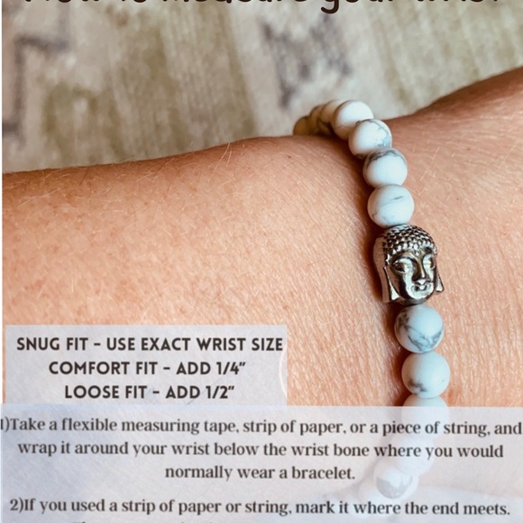 NWT✨8mm Focus and Mental Strength✨Botswana Agate Healing Gemstone Bracelet - Picture 6 of 6